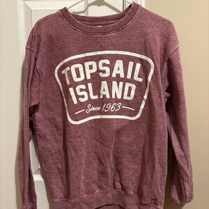 Women's Crew Neck Sweater - Maroon